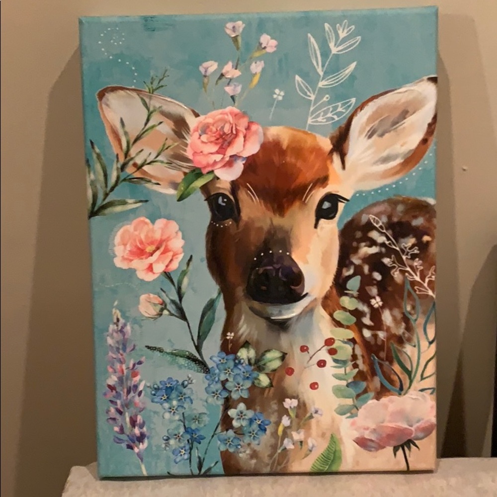 Deer wall art